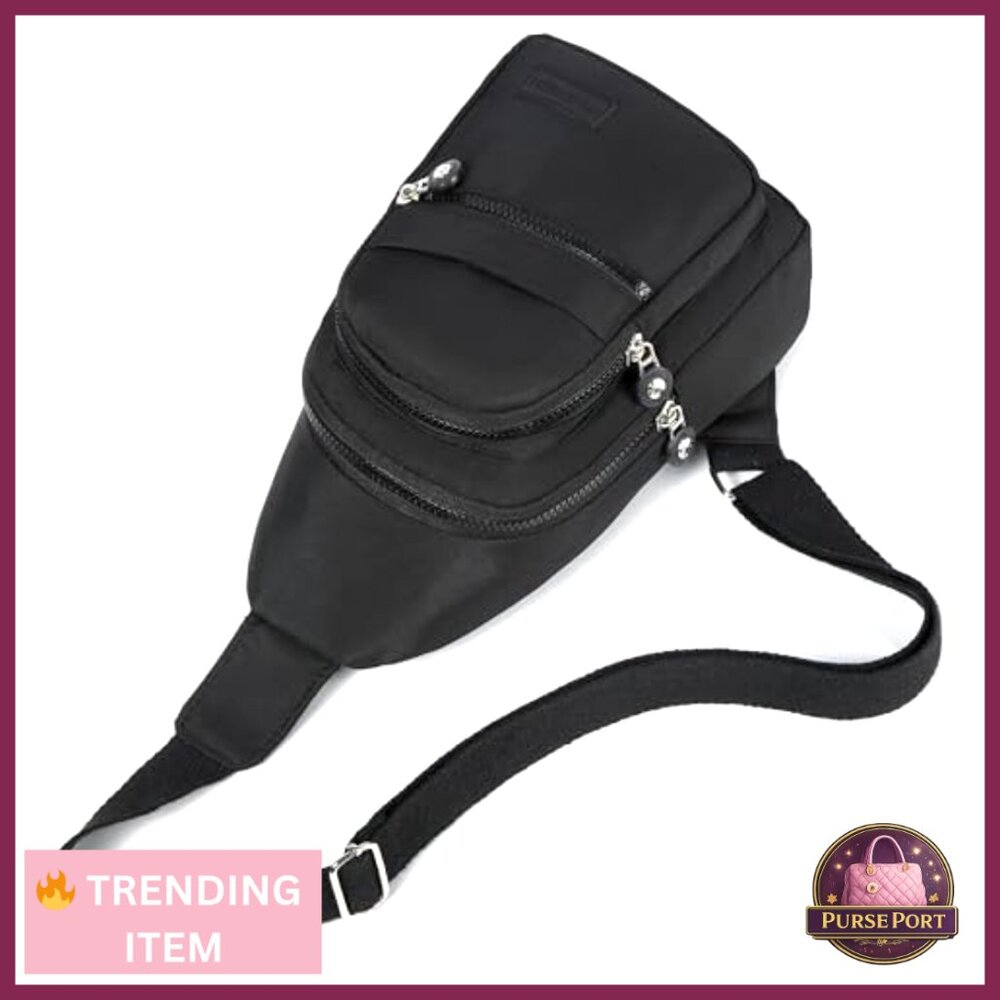 Small Crossbody Sling Backpack, Adjustable Strap,… - image 6